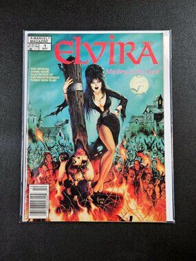 Elvira Mistress of the Dark Movie Adaptation Maga (1988)